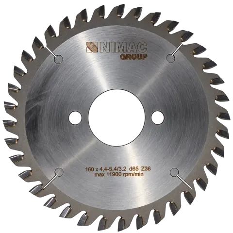 Δίσκος πρόκοψης NIMAC – 160×4,4-5,4/3,2×65 Z36