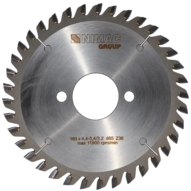 Δίσκος πρόκοψης NIMAC – 160×4,4-5,4/3,2×65 Z36
