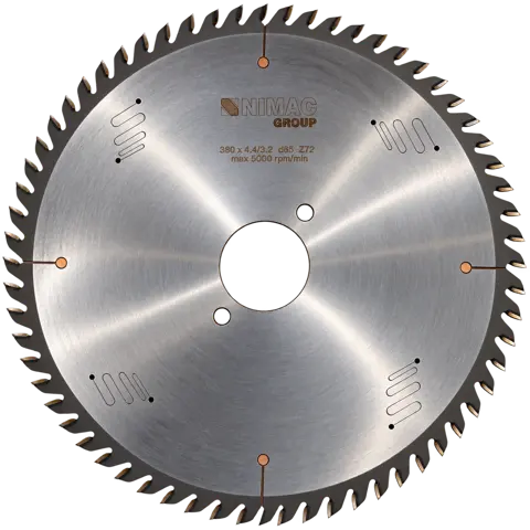 Δίσκος κοπής NIMAC – 380×4,4/3,2×65 Z72