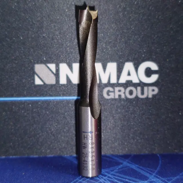 Τρυπάνι τυφλής οπής ITA Tools Ø8×35, στέλεχος Ø10×30, δεξί
