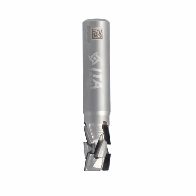 Φρέζα Nesting PCD Θετικής Έλικας Ø12 × 19 mm Z3+3