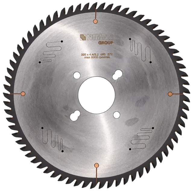 Δίσκος κοπής NIMAC – 320×4,4/3,2×65 Z72