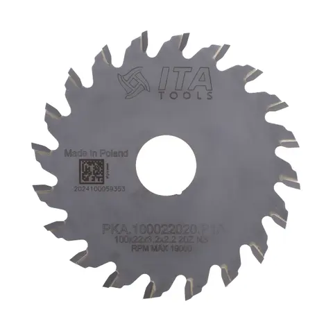 Σοκορόδισκος Ø100 mm, οπή 22, Z20, γωνία 5°