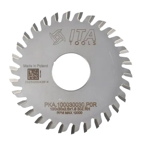 Σοκορόδισκος Ø100 mm, οπή 30, Z30 — δεξιός (RH)