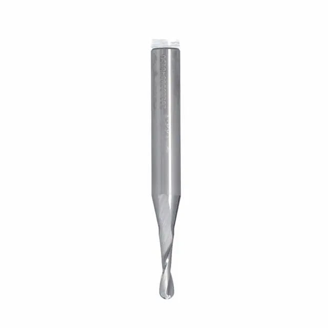 Σφαιρική Φρέζα Καρβιδίου Ball Nose Ø2 × 10 mm R1 Z2