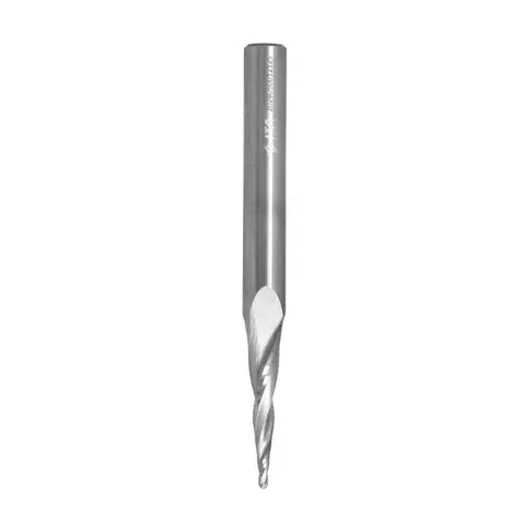 Κωνική Σφαιρική Φρέζα Καρβιδίου Tapered Ball Nose Ø1,6 × 30 mm R0,8 5,5° Z2