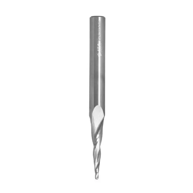 Κωνική Σφαιρική Φρέζα Καρβιδίου Tapered Ball Nose Ø1,6 × 30 mm R0,8 5,5° Z2