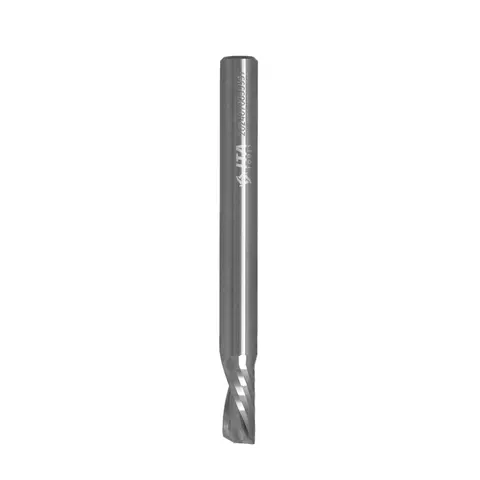 Φρέζα Καρβιδίου για Plexiglass & Σύνθετα Πάνελ Ø6 × 12 mm Z1 Αρνητικής Έλικας