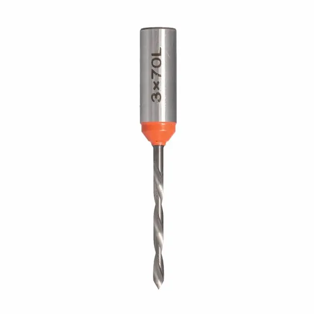 Τρυπάνι διαμπερούς οπής ITA Tools Ø3×27, στέλεχος Ø10, αριστερό