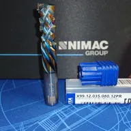Φρέζα Compression Καρβιδίου Ø12 × 35 mm Z2+6 PREMIUM — φωτογραφία 2